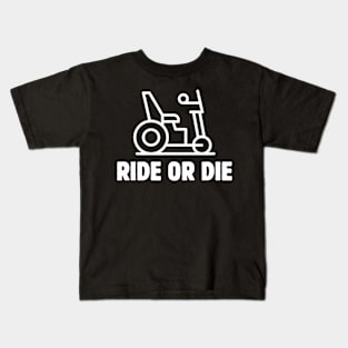 RIDE OR DIE Kids T-Shirt